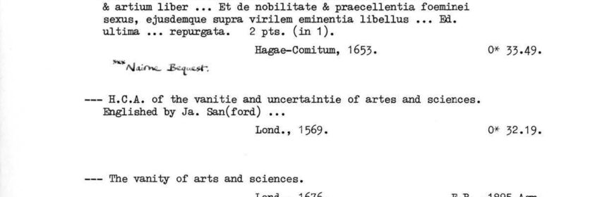 Plain paper typed in black