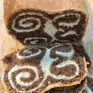 Poticza is a Slovenian nutbread.