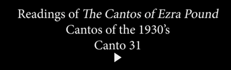 Readings of the Cantos of Ezra Pound