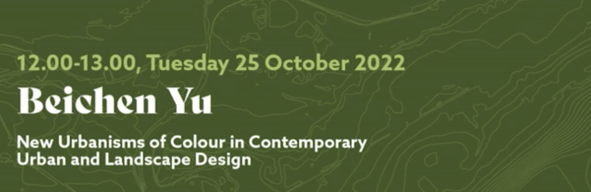 New Urbanisms of Colour in Contemporary Urban and Landscape Design