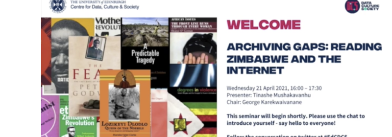 Reading Zimbabwe and The Internet