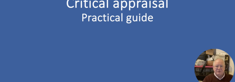 Critical appraisal practical guide