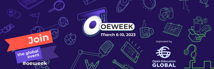 Open Education Week 2023 banner