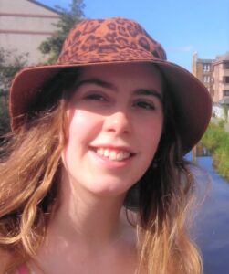A photograph of Alysha the intern