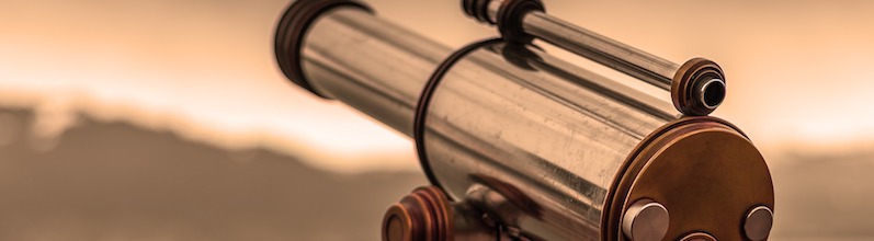 Brass telescope